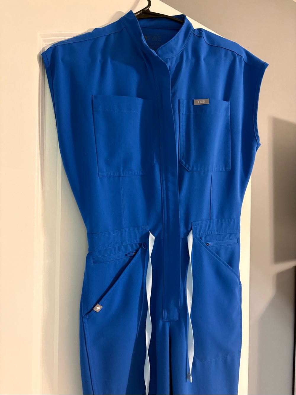 Figs Women's Royal Blue Rafael Jumpsuit